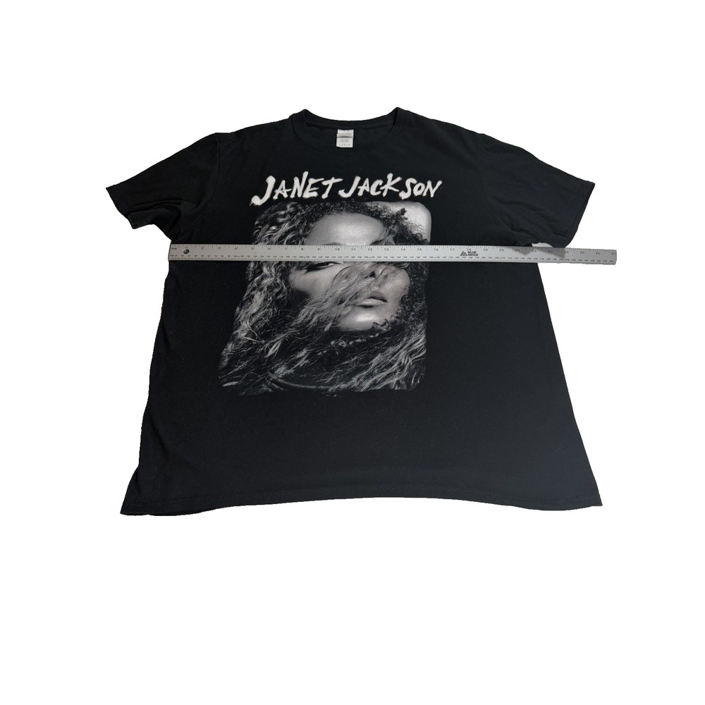Janet Jackson State Of The World Tour T Shirt 2017 Concert Tee Black Size L - Picture 8 of 9